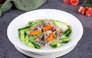 胜瓜杂菇浸鸡杂图片