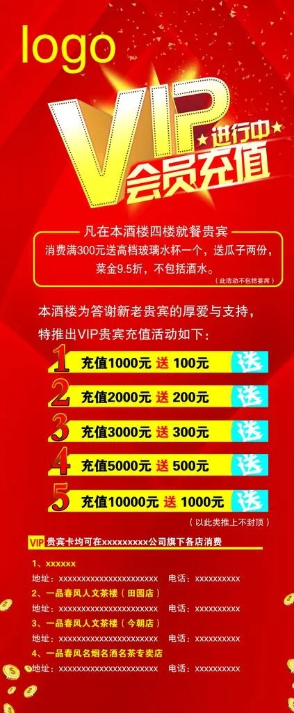 会员展架图片(3150X7087(DPI:100))psd模版下载