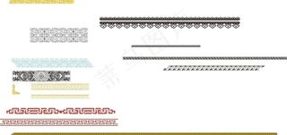 横纹 纹饰 纹样 合集 传统图片