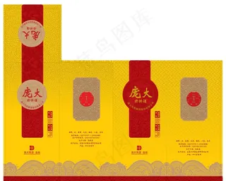 庞大酒包装图片
