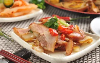 凉拌猪头皮图片