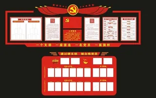 党建背景 党建文化墙 党员活动图片