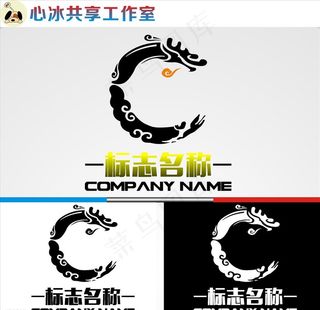 龙LOGO图片