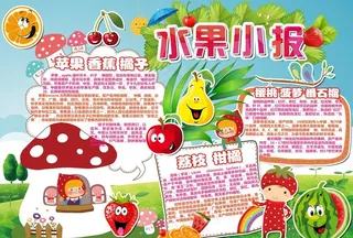 水果小报图片