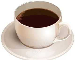 白色咖啡杯图片