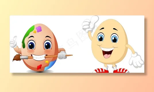卡通鸡蛋图片