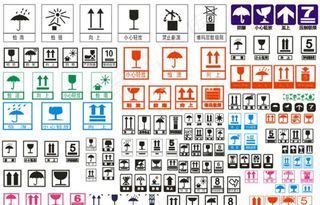 包装标识小心轻放向上防潮怕晒图片