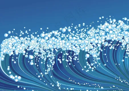 浪花图片