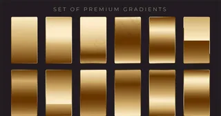 金色渐变色卡图片