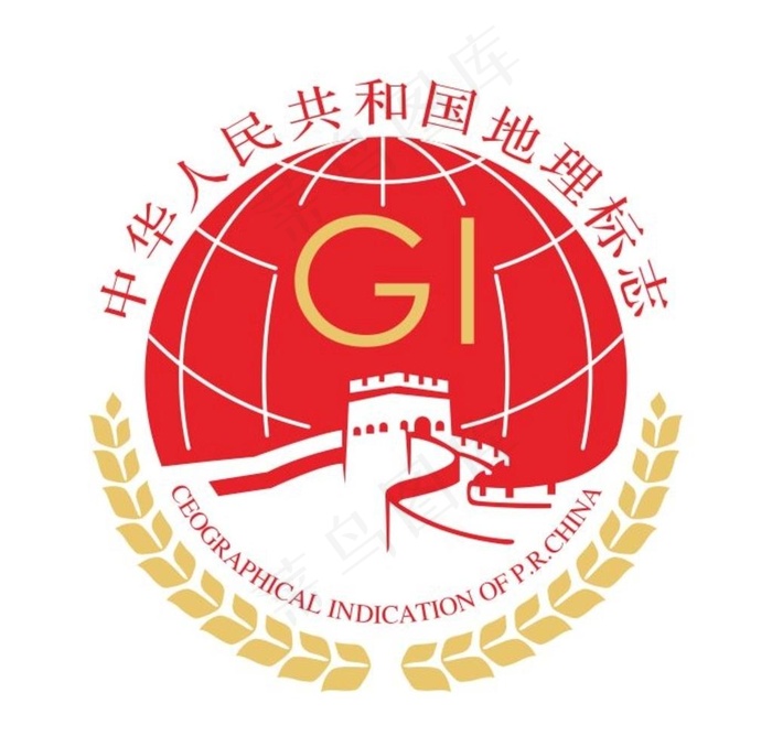 中国地理标志（2019）图片cdr矢量模版下载