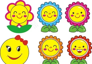向日葵笑脸图片