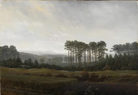 暗色风格古典风景油画图片 暗色风格古典风景油画图片