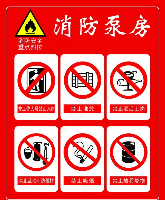 消防泵房 展板图片