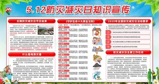 防灾减灾日 512防灾减灾图片