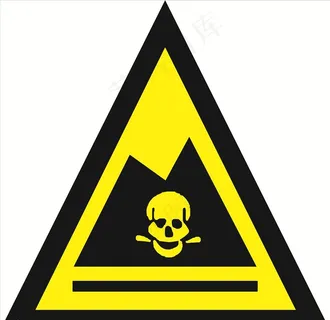 危险警示牌图片
