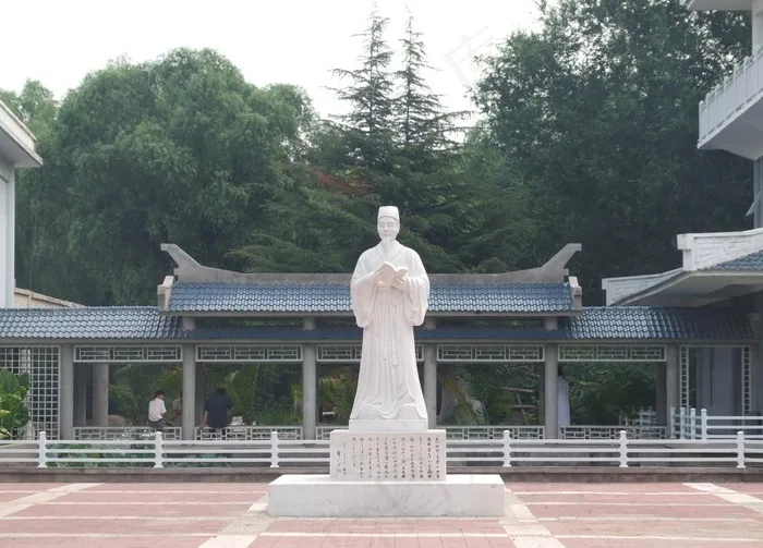 李时珍雕像图片