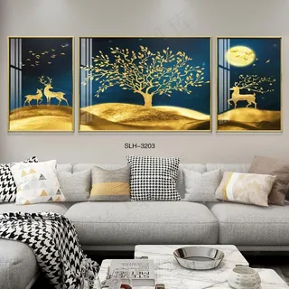 客厅 沙发 卧室 墙画 背景画图片