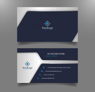 高档名片模板图片