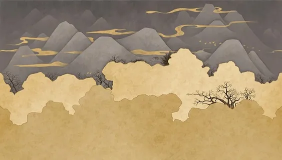 中式轻奢背景墙图片 中式轻奢背景墙图片