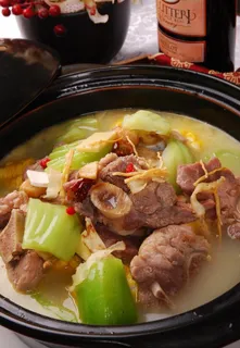 芥菜煲锅图片 芥菜煲锅图片