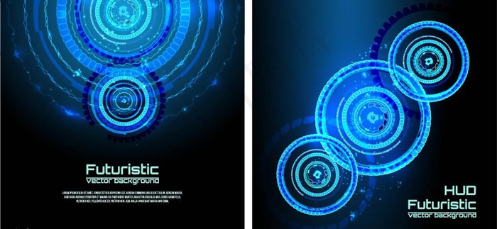 科技 科幻 背景图片ai矢量模版下载