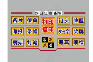 广告公司经营范围图片