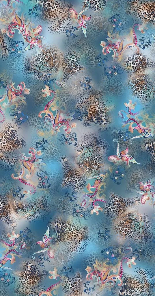 豹纹花图片(2953X5315(DPI:150))psd模版下载