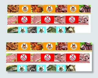 超市生鲜形象画图片