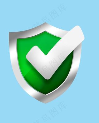 绿色安全标志图片