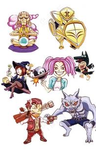 狼人杀人物图片