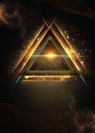 黑金海报背景图片