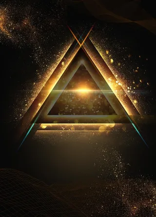 黑金海报背景图片