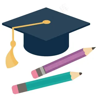 博士帽铅笔图片