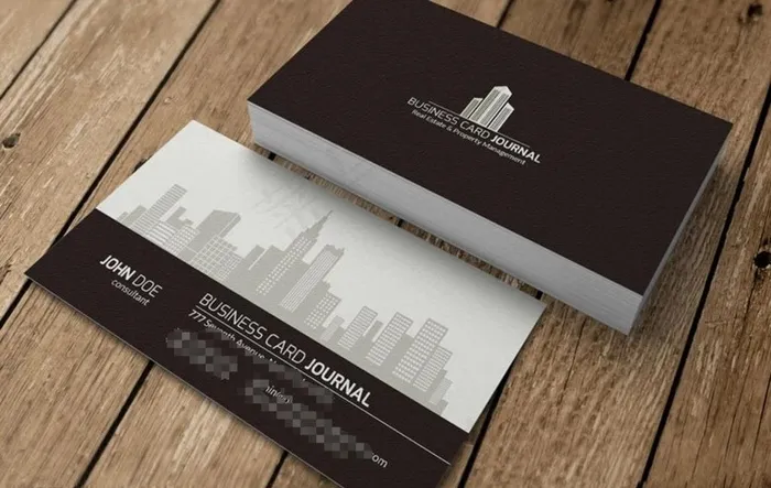 房地产名片图片psd模版下载