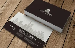 房地产名片图片