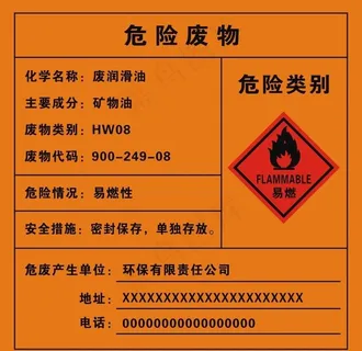 危险废物图片