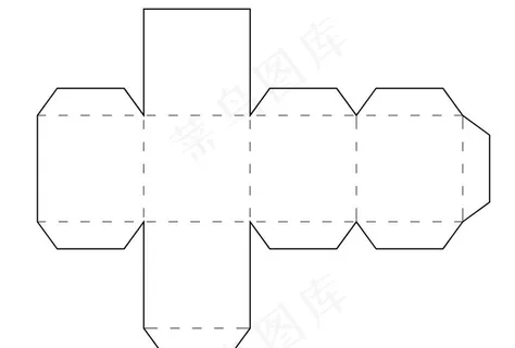 正方体展开图图片