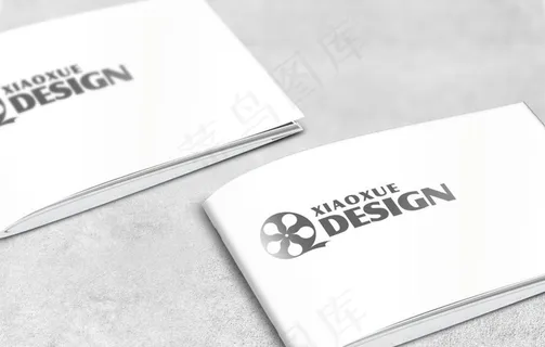 横版画册展示样机图片