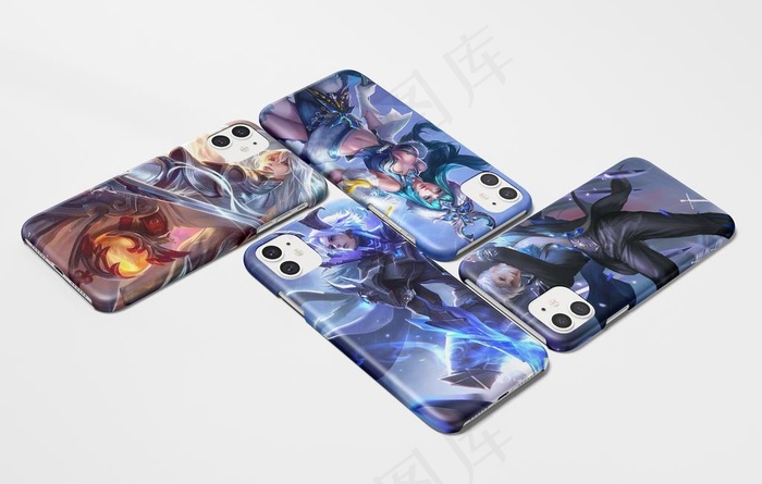 手机壳贴图 样机 IPHONE图片(3000X2000(DPI:300))psd模版下载