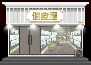 门头店面设计效果图图片