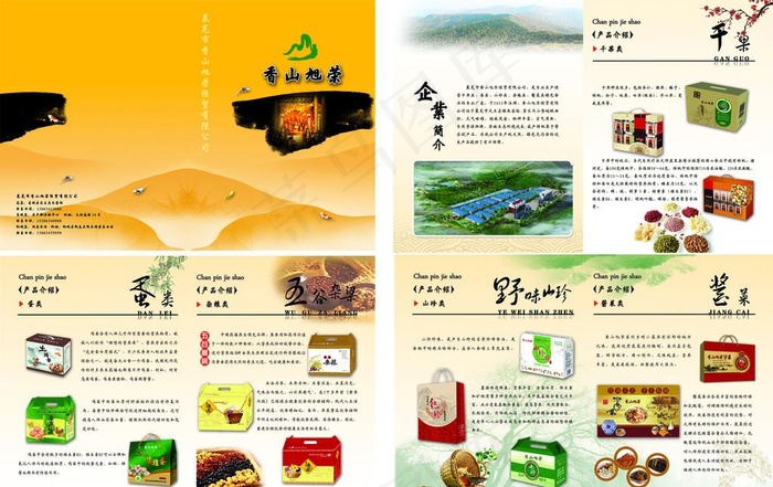 香山旭荣 宣传册图片
