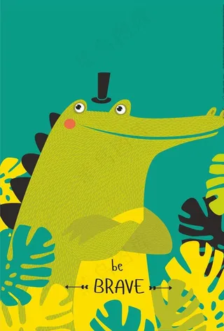 小清新涂鸦卡通插画图片