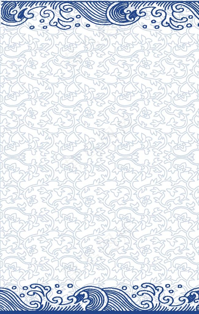 青花瓷背景图片