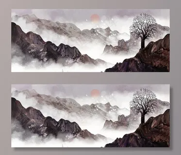 水墨山水图片 水墨山水图片