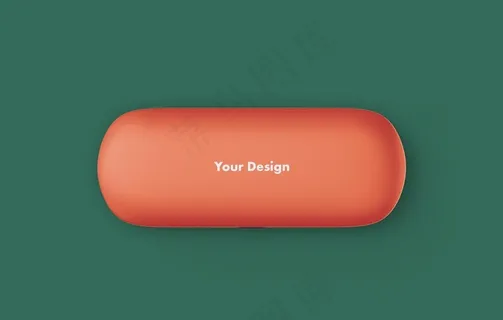 眼镜盒样机图片