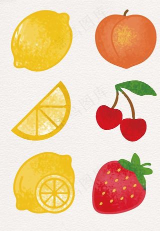 矢量水果图图片
