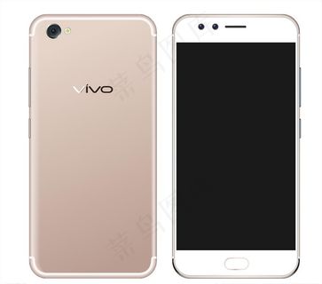 矢量vivoX9金色图片