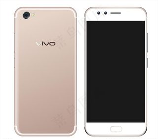 矢量vivoX9金色图片