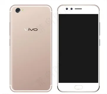 矢量vivoX9金色图片 矢量vivoX9金色图片