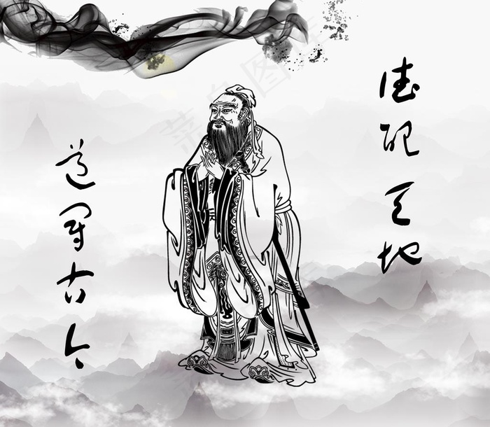 文化墙图片(3732X3366(DPI:30))psd模版下载